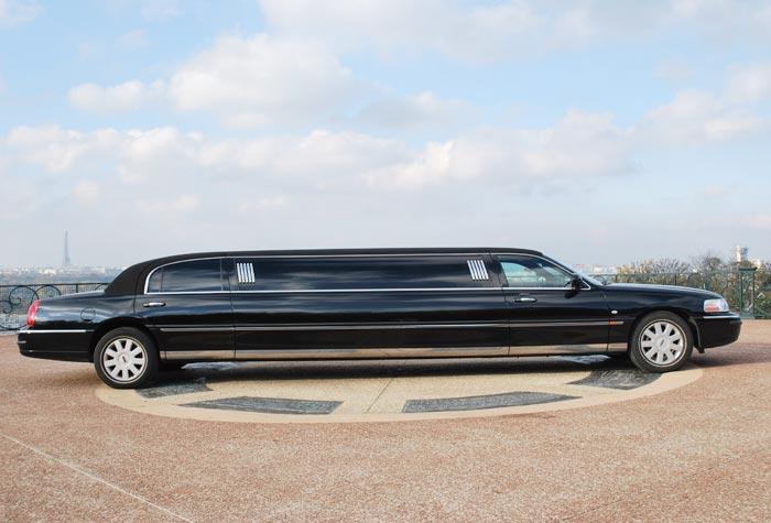 MARIAGE EN LIMOUSINE AMERICAINE LINCOLN (NOIR)